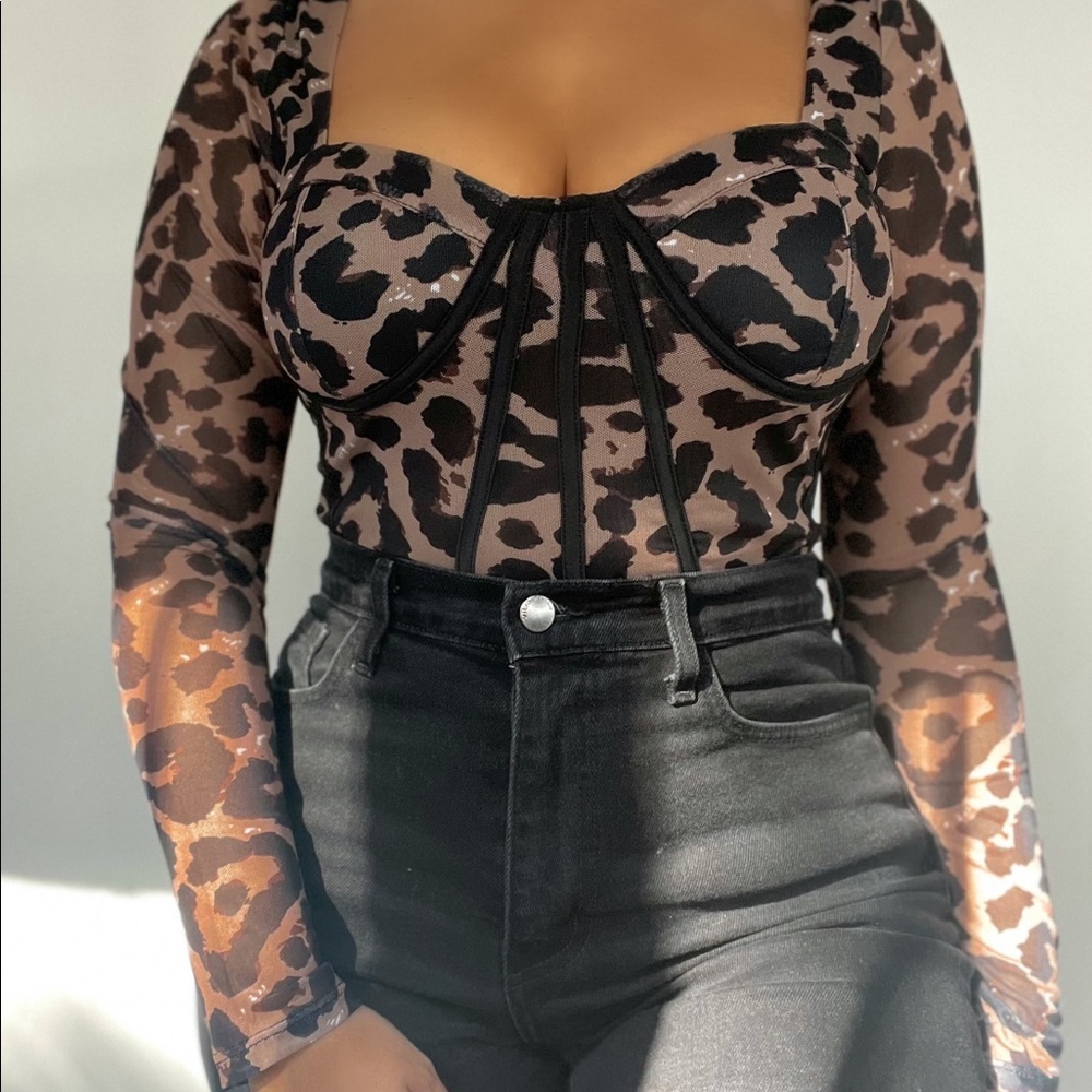 Lori Mesh Top